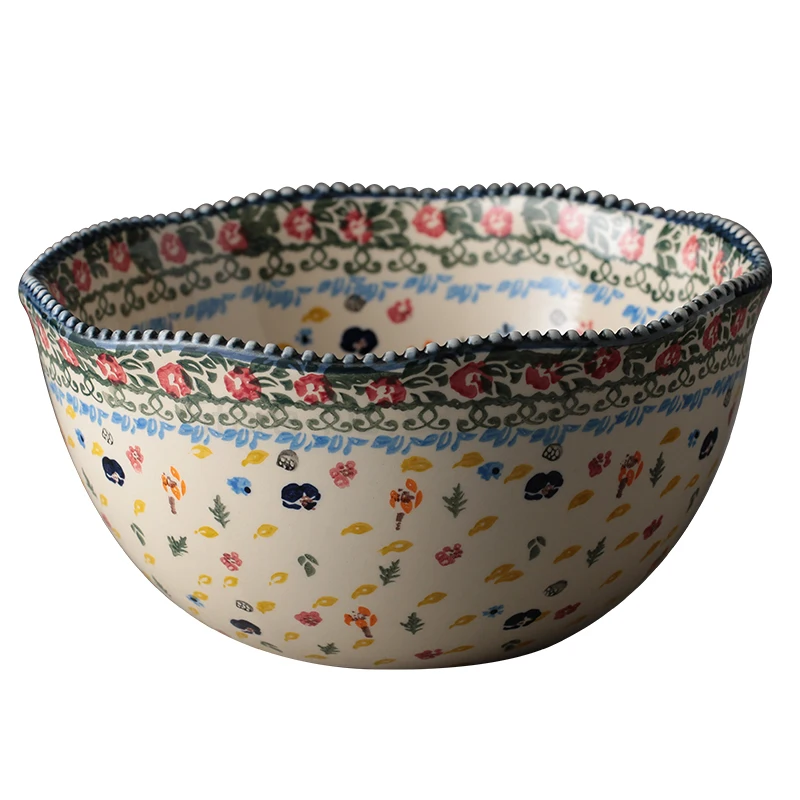 

Керамика большая тарелка для супа бытовые Ramen чаша супер большая салатная миска Большой Творческий лапши быстрого приготовления чаши миска...