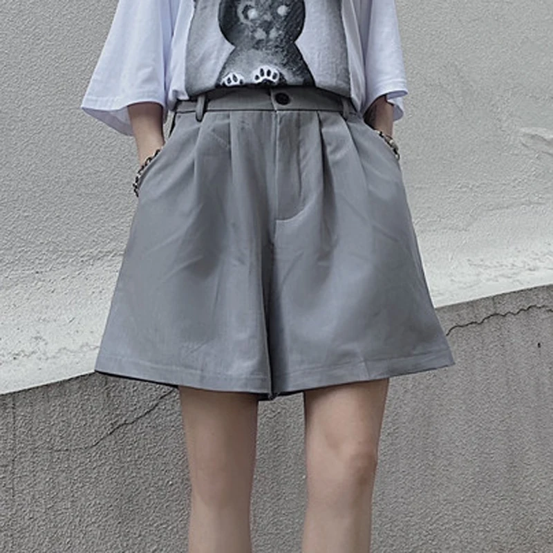 Alien Kitty 2021 New Summer Women Solid High Waist Casual Trousers Shorts Female Pockets Midi Loose Office Lady Vintage
Alien Kitty 2021 New Summer Women Solid High Waist Casual Trousers Shorts Female Pockets Midi Loose Office Lady Vintage