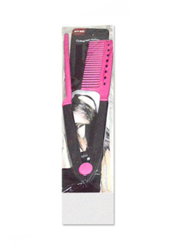 Fashion V Type Hair Straightener Comb Plastic Anti-static Hair Brush DIY Barber Hairdressing Styling Tools
Fashion V Type Hair Straightener Comb Plastic Anti-static Hair Brush DIY Barber Hairdressing Styling Tools