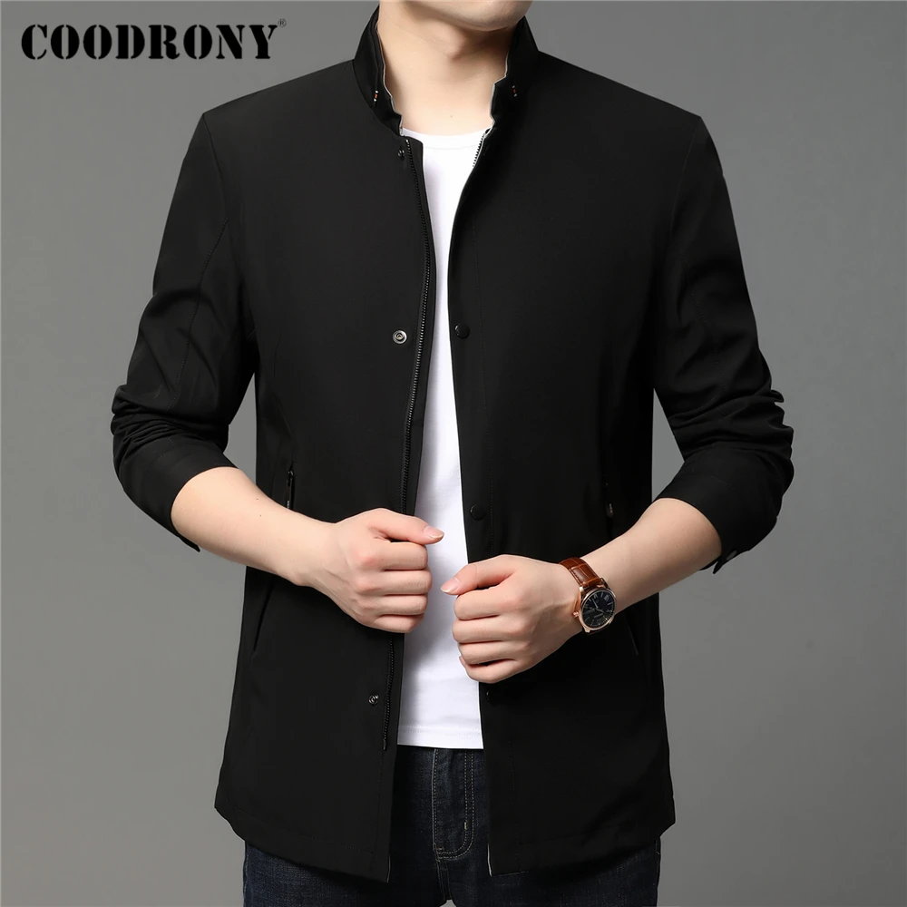 COODRONY Брендовые куртки пальто мужская одежда весна осень Новое поступление Классические мягкие однотонные ветровки на молнии Z8082
COODRONY Брендовые куртки пальто мужская одежда весна осень Новое поступление Классические мягкие однотонные ветровки на молнии Z8082