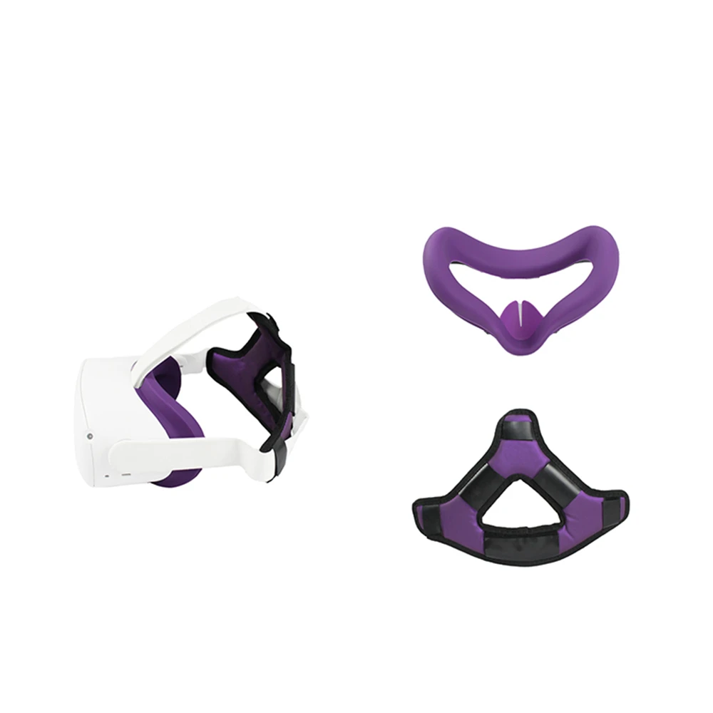 Очки для Oculus Quest 2 VR, удобная маска для глаз, сменная подушка для головы
Очки для Oculus Quest 2 VR, удобная маска для глаз, сменная подушка для головы