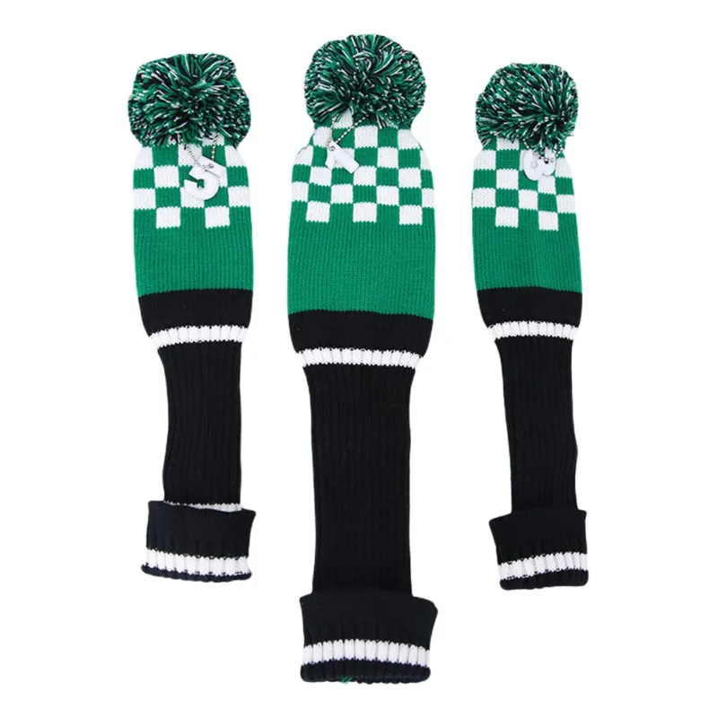 Golf Knitted Golf Club Cover Accessories Putter Cue Number Knitted Wool Cue Head Covers Club Heads Golf Bag Knitwear
Golf Knitted Golf Club Cover Accessories Putter Cue Number Knitted Wool Cue Head Covers Club Heads Golf Bag Knitwear