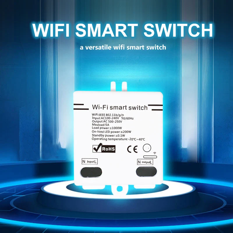 WIFI Smart Switch Wireless Remote Control WiFi Smart Home Modified Accessories Modified Switch Controller For Android APP Contro
WIFI Smart Switch Wireless Remote Control WiFi Smart Home Modified Accessories Modified Switch Controller For Android APP Contro