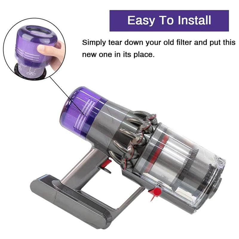 Replacement,Washable Big Filter Unit for Dyson V11 SV14 Cyclone Animal Absolute Total Clean Cordless Vacuum Cleaner
Replacement,Washable Big Filter Unit for Dyson V11 SV14 Cyclone Animal Absolute Total Clean Cordless Vacuum Cleaner