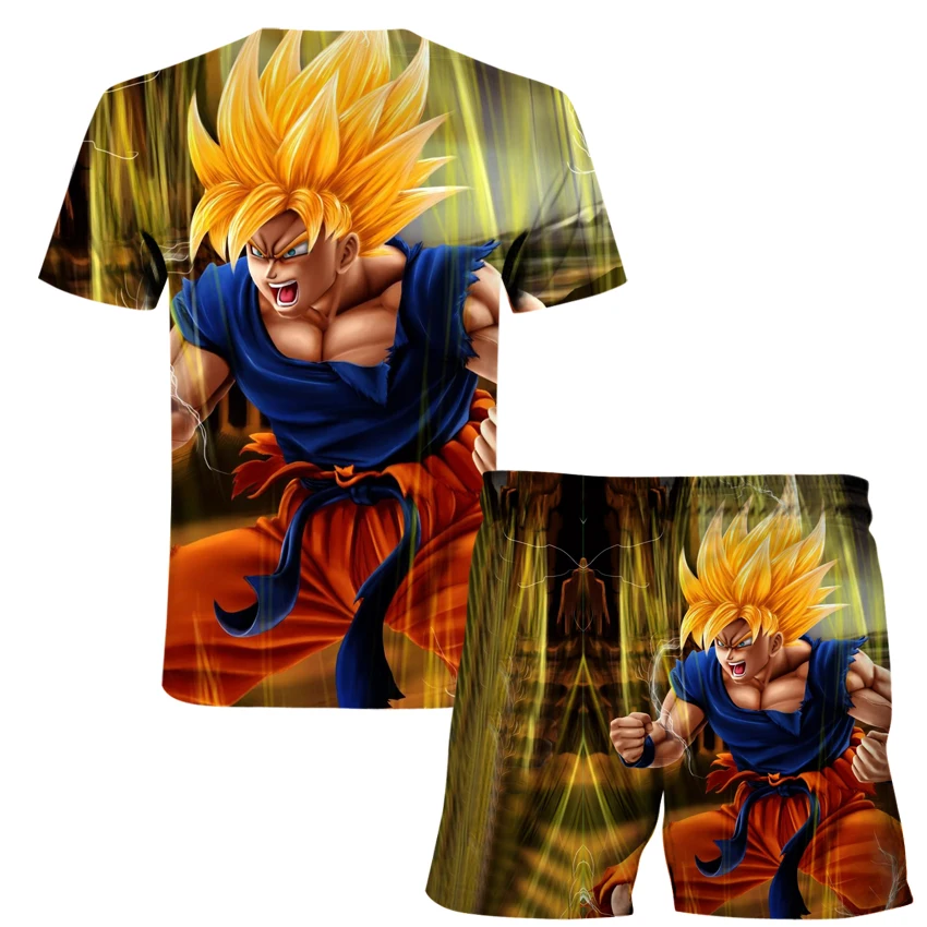 3D digital cartoon print sports dress summer casual sportswear 2-piece men's Beach Short Sleeve T-shirt and shorts
3D digital cartoon print sports dress summer casual sportswear 2-piece men's Beach Short Sleeve T-shirt and shorts