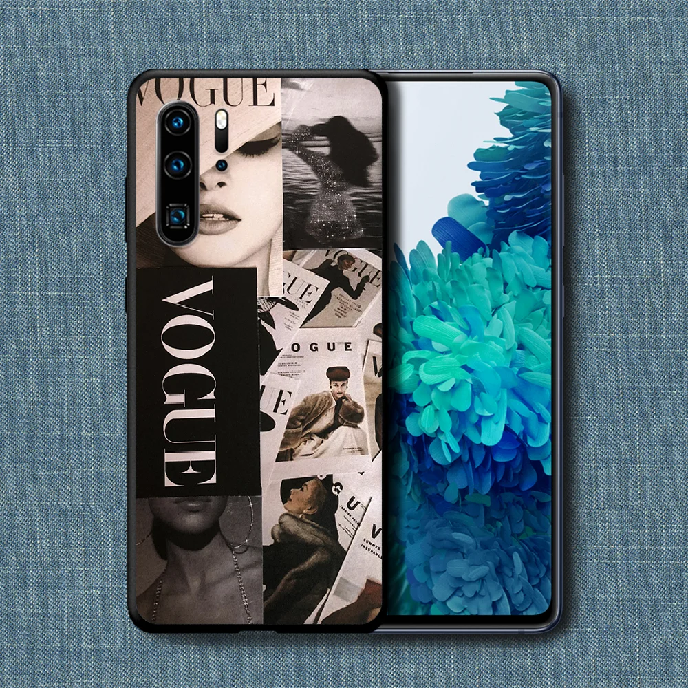 VOGUE Lady's Girl Journey Hoesjes Phone Case For Huawei P Mate Smart 10 20 30 40 Lite Z 2019 Pro black Shell Soft Funda Trend 
VOGUE Lady's Girl Journey Hoesjes Phone Case For Huawei P Mate Smart 10 20 30 40 Lite Z 2019 Pro black Shell Soft Funda Trend