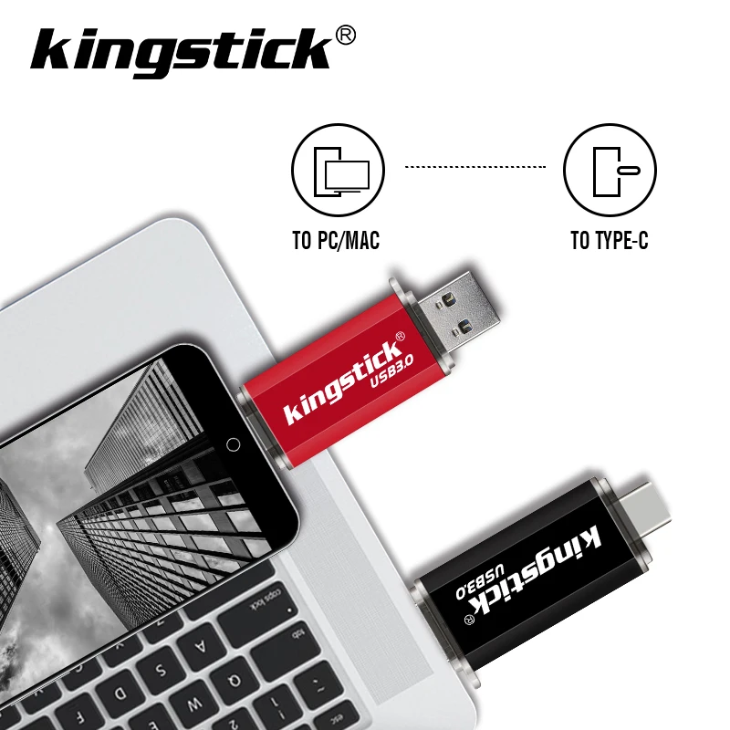KINGSTICK Usb Stick type-c 3.0 Pen Drive 128GB 64GB USB Flash Drive 256gb cle usb 3.0 High Speed Pendrive for Type-C Device
KINGSTICK Usb Stick type-c 3.0 Pen Drive 128GB 64GB USB Flash Drive 256gb cle usb 3.0 High Speed Pendrive for Type-C Device