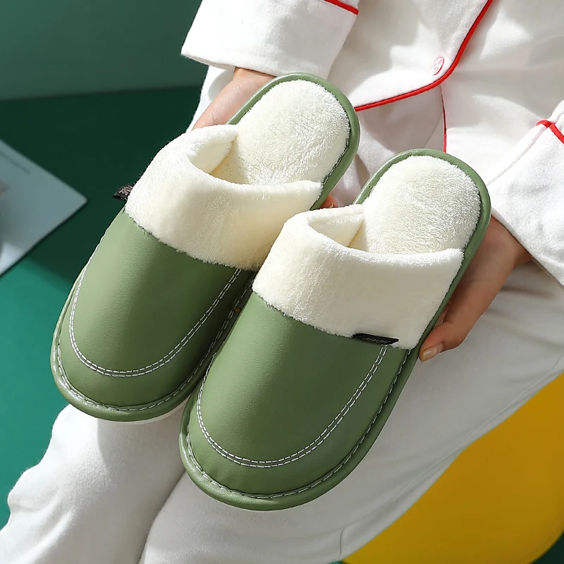 New Winter Warm Women Slippers Couple Waterproof Shoes Short Plush Warm Ladies Casual Non-slip Soft House Slipper Indoor Bedroom
New Winter Warm Women Slippers Couple Waterproof Shoes Short Plush Warm Ladies Casual Non-slip Soft House Slipper Indoor Bedroom