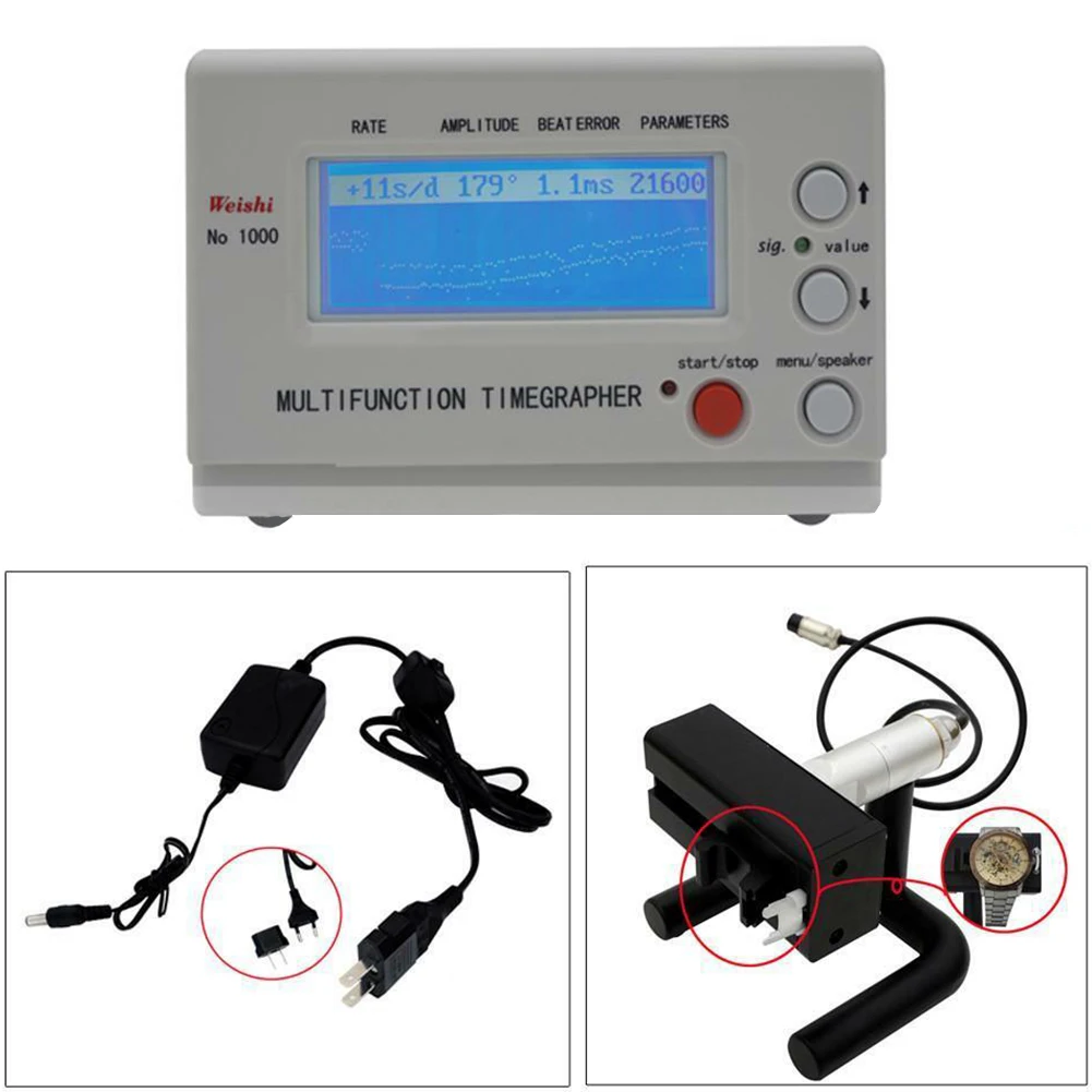Mechanical Watch and Pocket Tester Watch Timing Machine Multifunction Timegrapher NO.1000 Repairers Hobbyists Watch Repair Tools
Mechanical Watch and Pocket Tester Watch Timing Machine Multifunction Timegrapher NO.1000 Repairers Hobbyists Watch Repair Tools