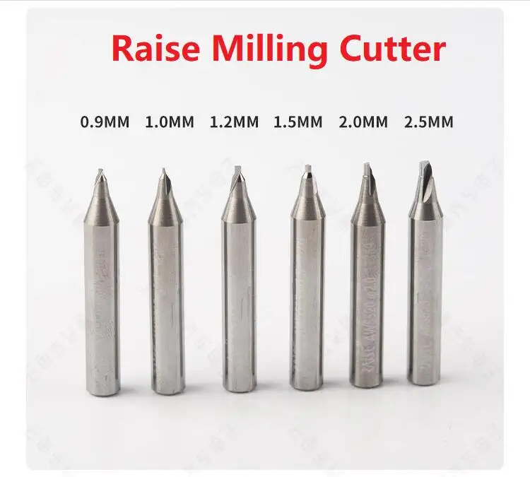 Raise Carbide End milling cutter 0.9MM 1.0MM 1.2MM 1.5MM2.0MM 2.5MM 3MM
Raise Carbide End milling cutter 0.9MM 1.0MM 1.2MM 1.5MM2.0MM 2.5MM 3MM