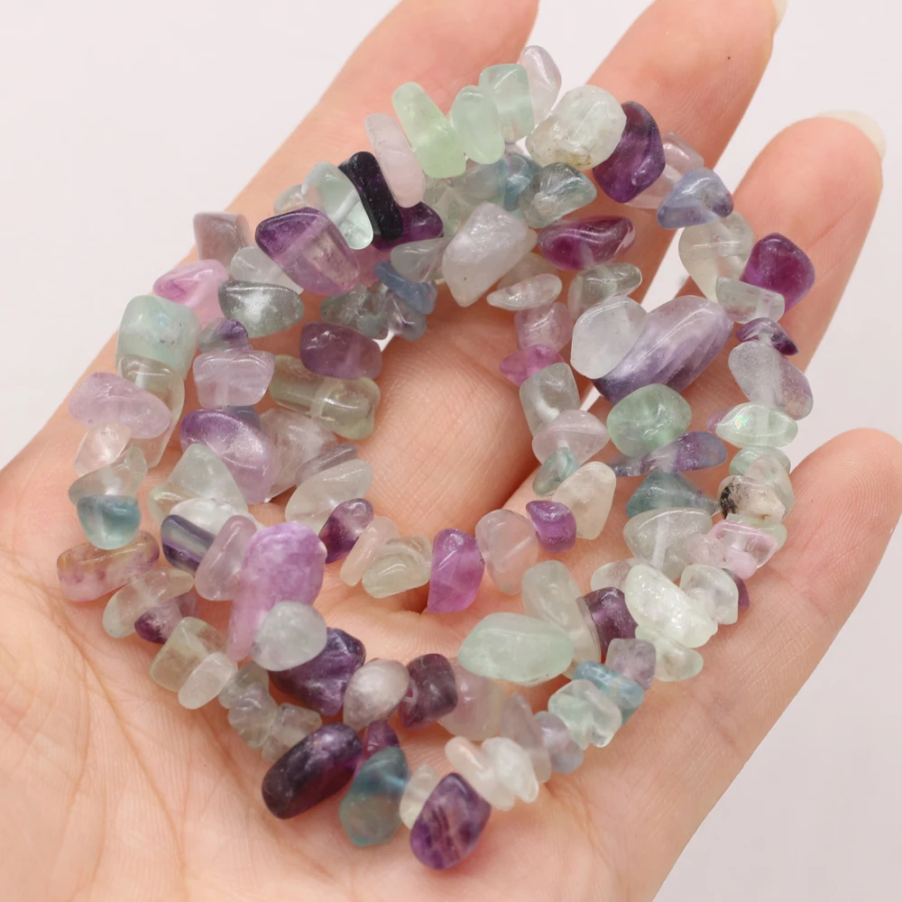 Fashion Spaced Beads 5-8mm Natural Stone Fluorite Gravel Beaded for Jewelry Making DIY Bracelet Necklace Accessories Gift
Fashion Spaced Beads 5-8mm Natural Stone Fluorite Gravel Beaded for Jewelry Making DIY Bracelet Necklace Accessories Gift