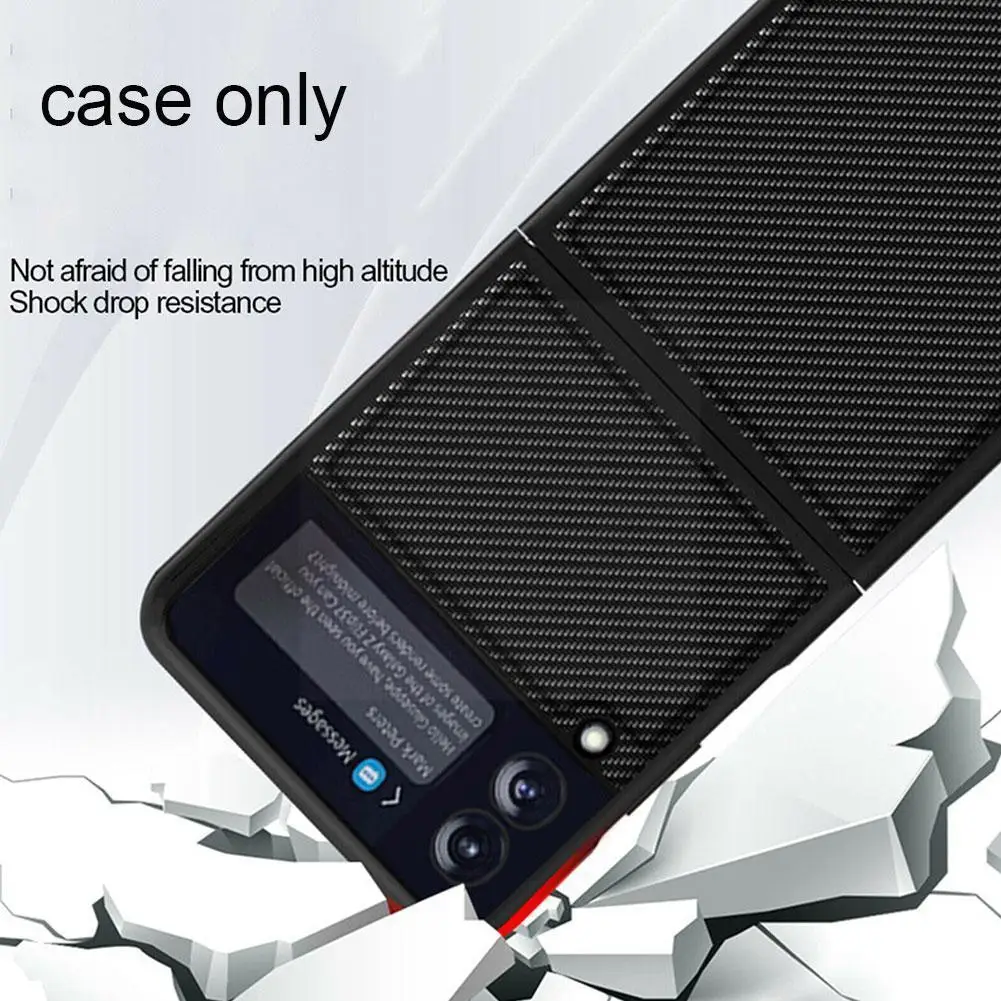 New Carbon Fiber Pattern Folding For Z Flip 3 Protective Cover Flip Protective For Zflip3 Mobile Phone Q4i2
New Carbon Fiber Pattern Folding For Z Flip 3 Protective Cover Flip Protective For Zflip3 Mobile Phone Q4i2