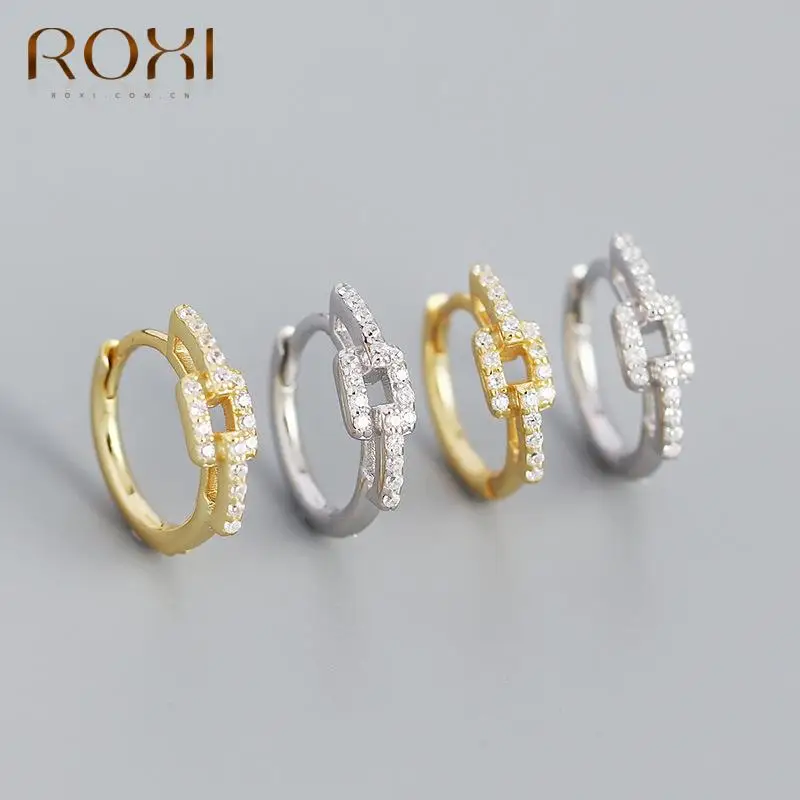 Женские серьги-кольца из серебра 925 пробы, с кристаллами
Женские серьги-кольца из серебра 925 пробы, с кристаллами