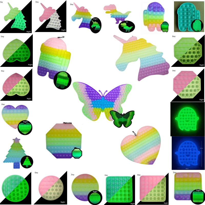 Pop Fidget Antistress Toys Luminous Simple Dimmer Push Bubble Reliver Stress Toy Adult Children Sensory Toy To Relieve Autism
Pop Fidget Antistress Toys Luminous Simple Dimmer Push Bubble Reliver Stress Toy Adult Children Sensory Toy To Relieve Autism