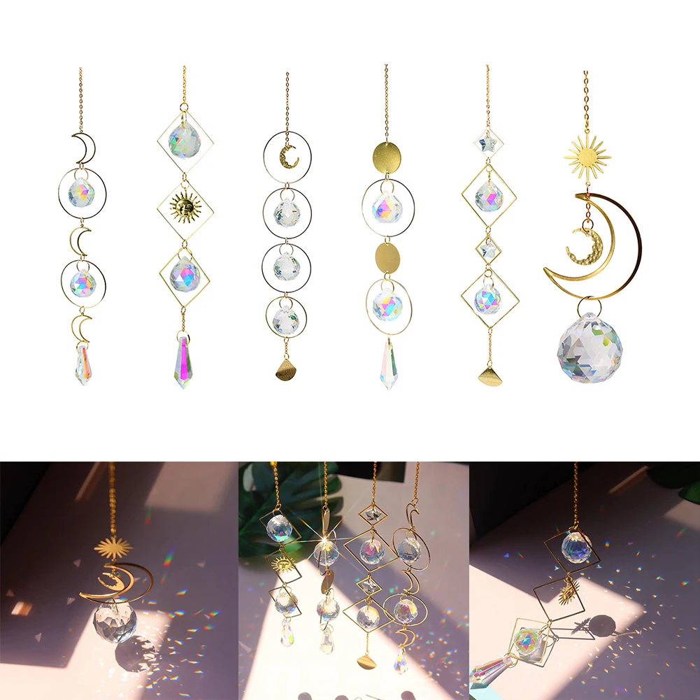 Clear Artificial Crystal Wind Chime Hanging Pendant Reflective Wind Chime Rainbow Sun Catcher Outdoors Indoors Geometry Decor
Clear Artificial Crystal Wind Chime Hanging Pendant Reflective Wind Chime Rainbow Sun Catcher Outdoors Indoors Geometry Decor