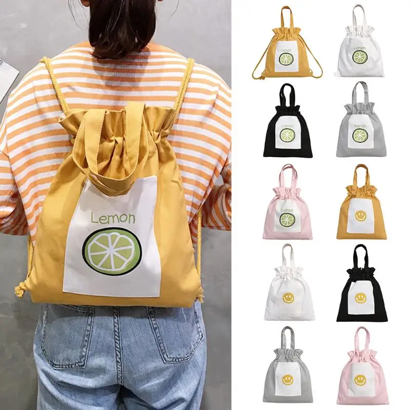 Fashion Canvas Bag Simple Fresh Beam Mouth Backpack Portable Women Print Tutoring Bag Multifunctional Canvas Tote
Fashion Canvas Bag Simple Fresh Beam Mouth Backpack Portable Women Print Tutoring Bag Multifunctional Canvas Tote