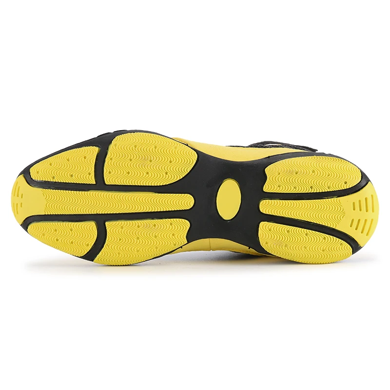 2020 New Wrestling Shoes Men Quality Wrestling Footwear Yellow Breathable Mesh Boxing Shoes Boy Lightweight Flighting Boots
2020 New Wrestling Shoes Men Quality Wrestling Footwear Yellow Breathable Mesh Boxing Shoes Boy Lightweight Flighting Boots