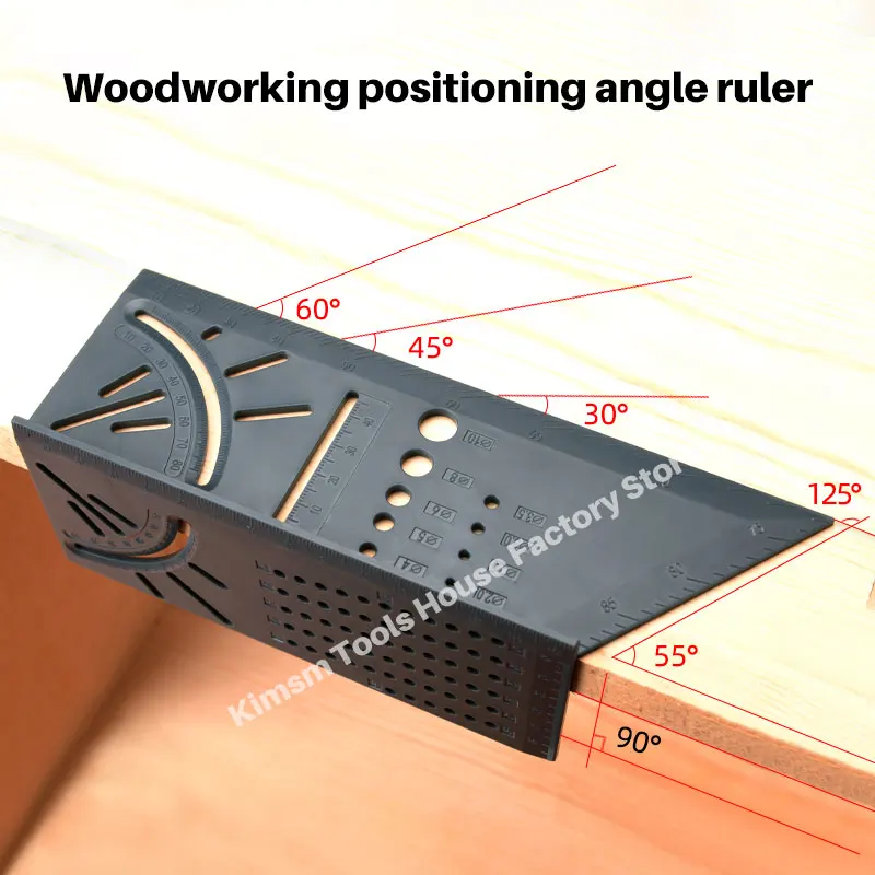 Plastic 3D Mitre Angle Measuring Square Size Measure Tool With Gauge Ruler Tools For Woodworking 45 and 90 Degree Angles Ruler
Plastic 3D Mitre Angle Measuring Square Size Measure Tool With Gauge Ruler Tools For Woodworking 45 and 90 Degree Angles Ruler