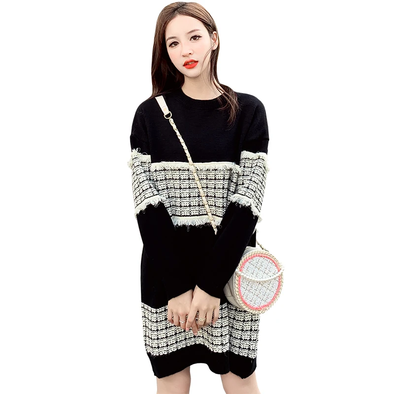 Повседневные шерстяные женские свитера средней и длинной длины, осенне-зимние свободные длинные свитера, клетчатые пуловеры, свитера для ж...
Повседневные шерстяные женские свитера средней и длинной длины, осенне-зимние свободные длинные свитера, клетчатые пуловеры, свитера для ж...