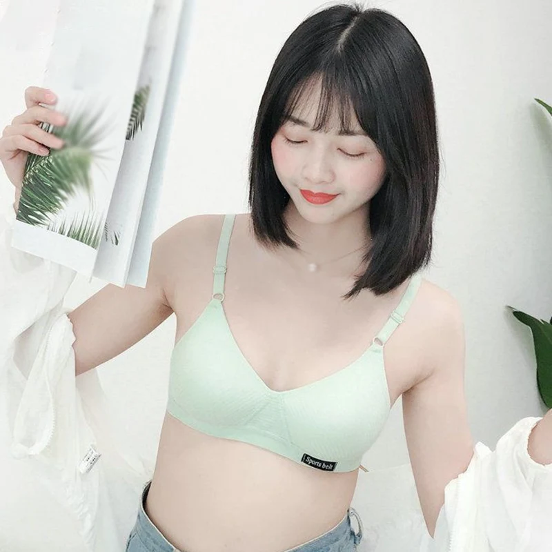 Women Cotton Active Bras Version Gathered Anti-Sagging Seamless Underwear Girl-Shaped Thin Solid Color Everyday Bra 70-85 A BCup
Women Cotton Active Bras Version Gathered Anti-Sagging Seamless Underwear Girl-Shaped Thin Solid Color Everyday Bra 70-85 A BCup