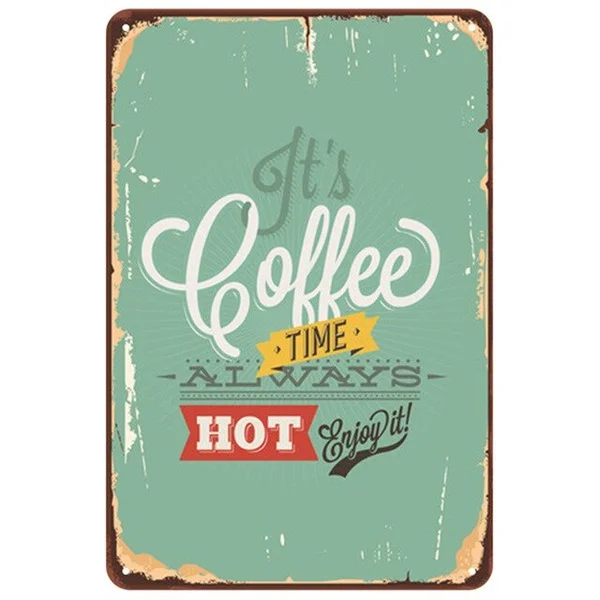 Coffee Plaque Metal Vintage Tin Sign Pin Up Shabby Chic Decor Metal Signs Vintage Bar Decoration Metal Poster Pub Metal Plate
Coffee Plaque Metal Vintage Tin Sign Pin Up Shabby Chic Decor Metal Signs Vintage Bar Decoration Metal Poster Pub Metal Plate