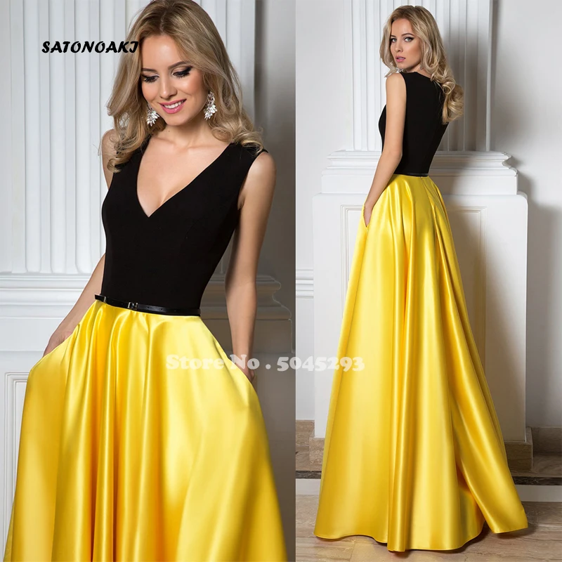 Elegant Evening Dresses Satin Sashes Pleat V-Neck Sleeveless Zipper A-Line Celebrity Sukienki 2021 Vestidos De Fiesta Sukienka
Elegant Evening Dresses Satin Sashes Pleat V-Neck Sleeveless Zipper A-Line Celebrity Sukienki 2021 Vestidos De Fiesta Sukienka