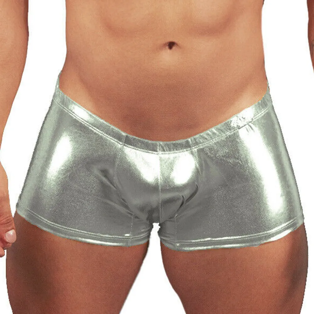 Mens Erotic Appeal Sexy Leather Tight Boxer Briefs Knickers Underwear Underpant Clubwear Boxer Briefs Pants Shorts Regular Size
Mens Erotic Appeal Sexy Leather Tight Boxer Briefs Knickers Underwear Underpant Clubwear Boxer Briefs Pants Shorts Regular Size