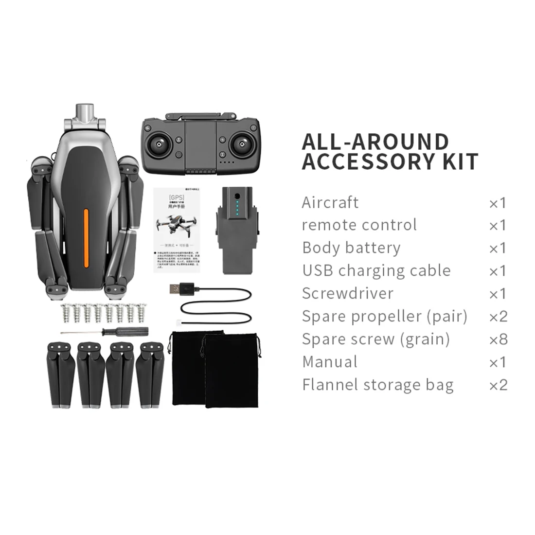 L109 PRO 5G WIFI 4K HD Brushless Aerial Photography Drone Two-Axis Anti-Shake Camera Drones GPS Quadcopter With Portable Bag
L109 PRO 5G WIFI 4K HD Brushless Aerial Photography Drone Two-Axis Anti-Shake Camera Drones GPS Quadcopter With Portable Bag