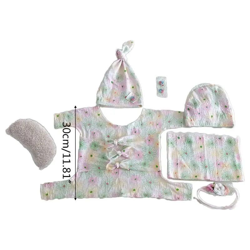 Free Shipping 7Pcs/set Newborn Photo Props Floral Bow Baby Photography Costume Kits Wraps Top Knot Hat Headband Posing Pillow
Free Shipping 7Pcs/set Newborn Photo Props Floral Bow Baby Photography Costume Kits Wraps Top Knot Hat Headband Posing Pillow