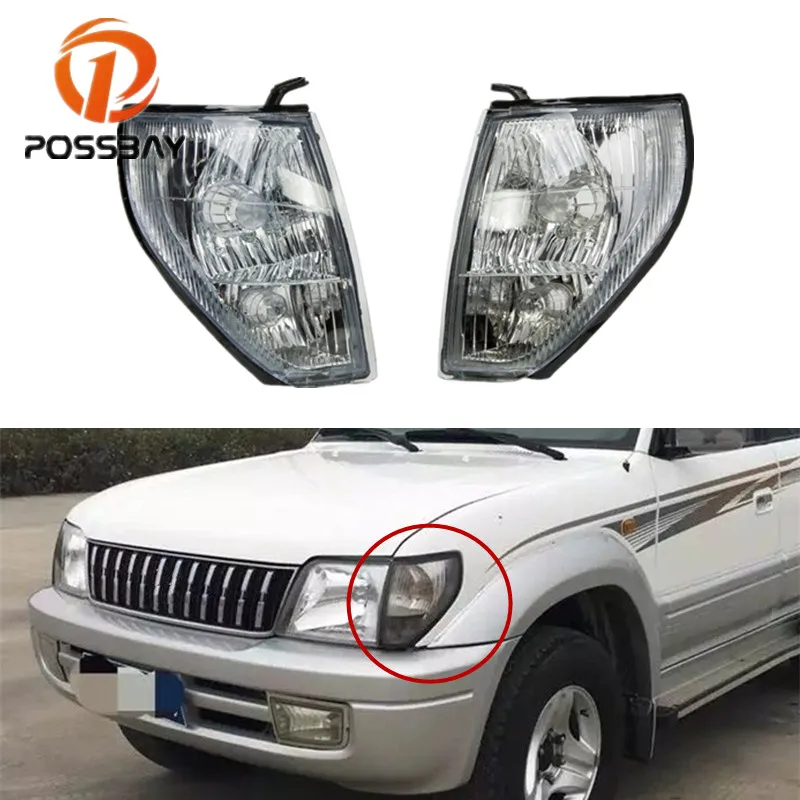 POSSBAY Car Front Fog Lamp For Toyota Land Cruiser Prado 2000 2001 2002 Corner Turn Signal Lignt Indicator Light Housing No Bulb
POSSBAY Car Front Fog Lamp For Toyota Land Cruiser Prado 2000 2001 2002 Corner Turn Signal Lignt Indicator Light Housing No Bulb