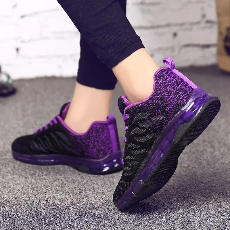 Fashion Women Lightweight Sneakers Shoes Outdoor Sports Shoes Breathable Mesh Comfort Shoes Air Cushion Lace Up Zapatos Mujer
Fashion Women Lightweight Sneakers Shoes Outdoor Sports Shoes Breathable Mesh Comfort Shoes Air Cushion Lace Up Zapatos Mujer