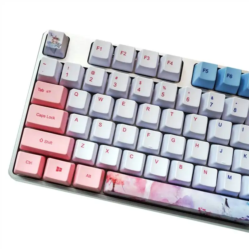 MechZone 73/125 клавиши три жизни набор ключей OEM профиль PBT сублимационные колпачки для GH60 GK61 GK64 RK61 механические клавиатуры
MechZone 73/125 клавиши три жизни набор ключей OEM профиль PBT сублимационные колпачки для GH60 GK61 GK64 RK61 механические клавиатуры