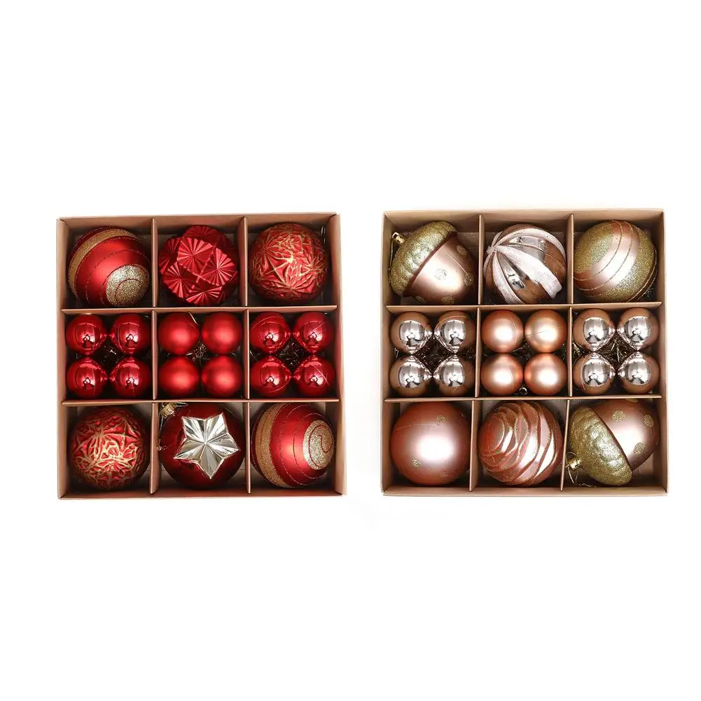 Набор елочных шариков, декоративные подвесные шарики для украшения дома, магазина, полки или вечеринки 
Набор елочных шариков, декоративные подвесные шарики для украшения дома, магазина, полки или вечеринки