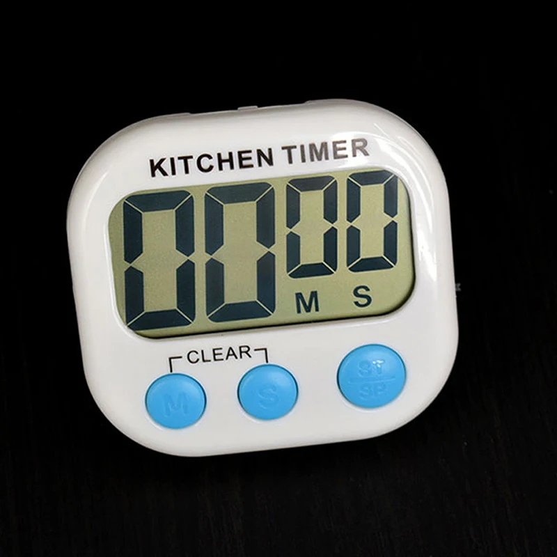 LCD Digital Kitchen Timer Alarm Practical Cooking Digital Clock Countdown Alarm Clock Stopwatch Kitchen Cooking Accessory a5
LCD Digital Kitchen Timer Alarm Practical Cooking Digital Clock Countdown Alarm Clock Stopwatch Kitchen Cooking Accessory a5