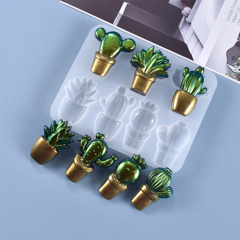 3D Cactus Silicone Mold Fondant DIY Candy Chocolate Mold Baking Moulds Kitchen Silicone Resin Mold Soft Pottery Handmade Tools
3D Cactus Silicone Mold Fondant DIY Candy Chocolate Mold Baking Moulds Kitchen Silicone Resin Mold Soft Pottery Handmade Tools