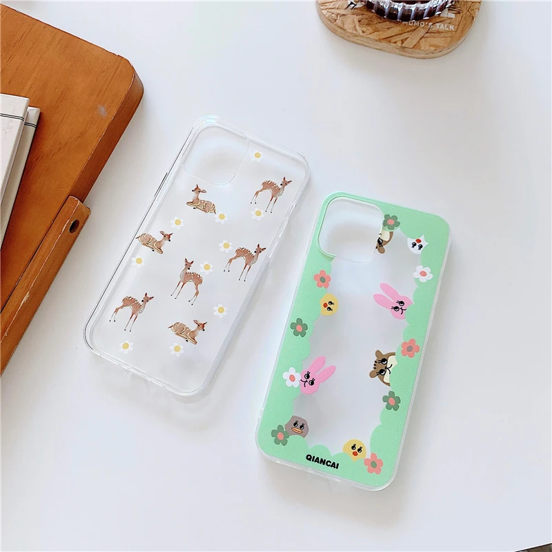 Cute Cartoon Sika Deer Phone Cases on For iPhone 12 Mini 11 Pro XS MAX XR X 8 7 Plus SE 2020 Clear Soft TPU Back Cover Fundas
Cute Cartoon Sika Deer Phone Cases on For iPhone 12 Mini 11 Pro XS MAX XR X 8 7 Plus SE 2020 Clear Soft TPU Back Cover Fundas