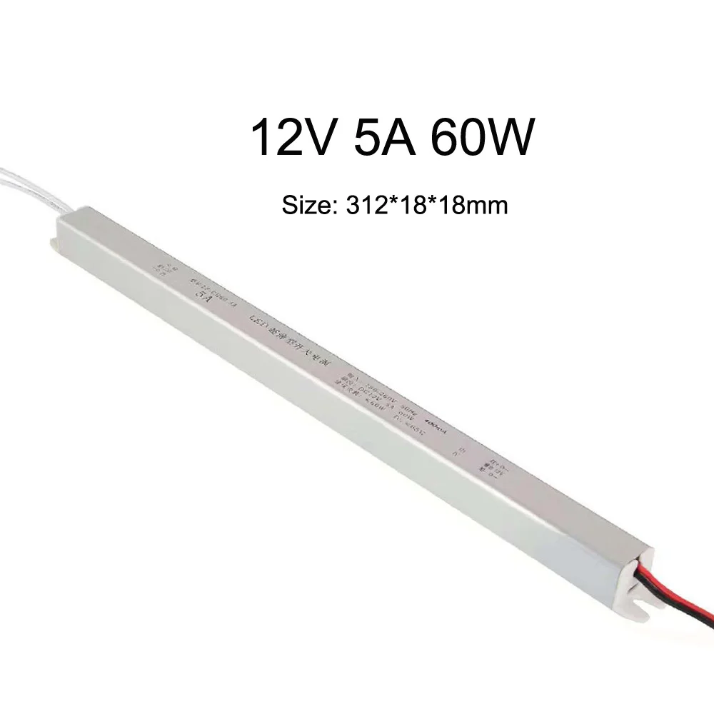 DC12V/24V Ultra Thin LED Power Supply Lighting Transformers 60W 100W 150W 200W 300W AC190-240V Driver For LED Strips Lights
DC12V/24V Ultra Thin LED Power Supply Lighting Transformers 60W 100W 150W 200W 300W AC190-240V Driver For LED Strips Lights