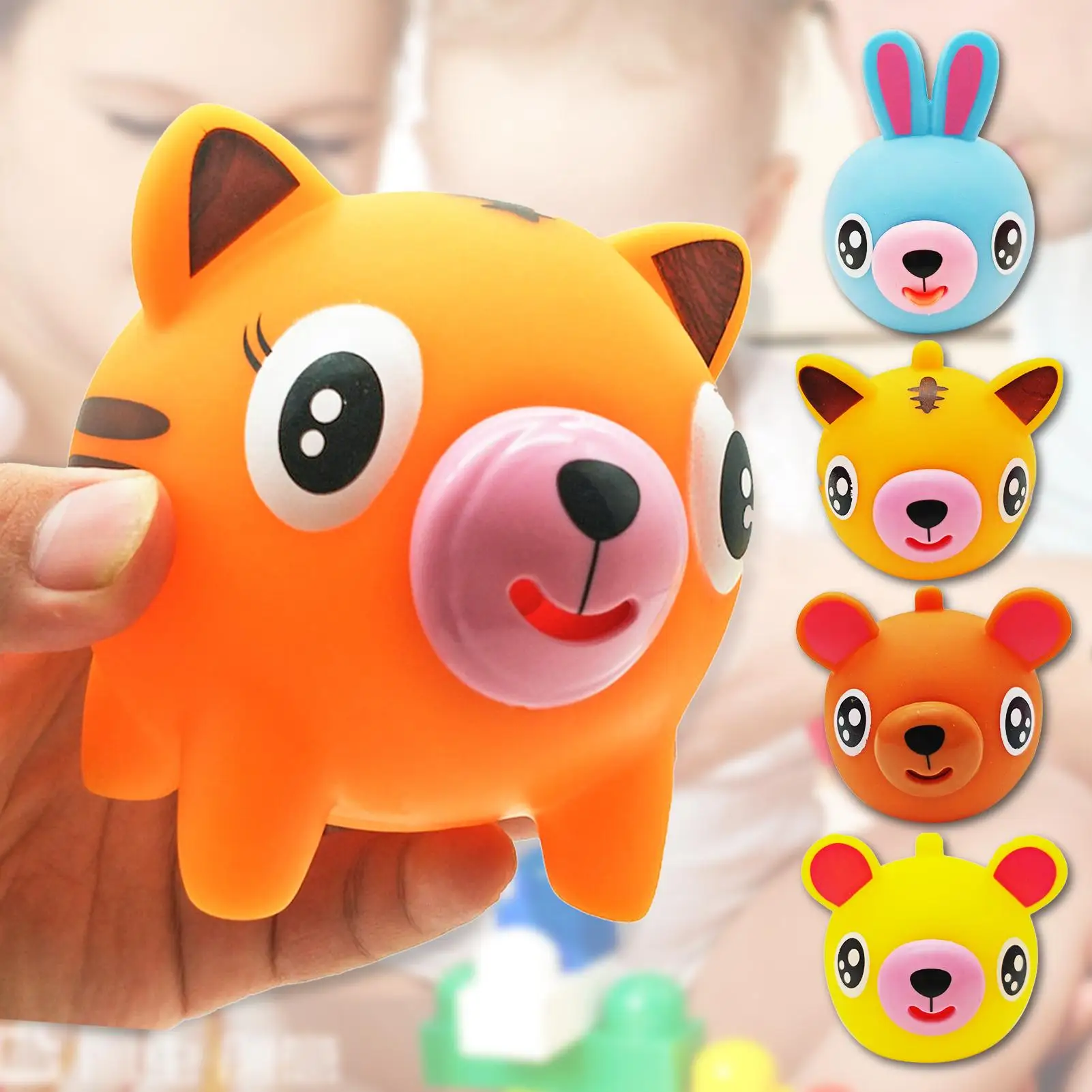 Vocal Doll Animal Shape Tongue Out Creative Decompression Squeeze Ball Toy for Home Decompression Squeeze Ball Toy for Home
Vocal Doll Animal Shape Tongue Out Creative Decompression Squeeze Ball Toy for Home Decompression Squeeze Ball Toy for Home