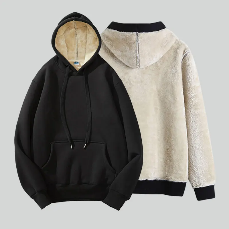 ZOENOVA 2021 Winter New Wool Hooded Hoodies Men Thick 750g Fleece Warm Solid Basic Sweatshirts Quality Cotton Texture Pullovers
ZOENOVA 2021 Winter New Wool Hooded Hoodies Men Thick 750g Fleece Warm Solid Basic Sweatshirts Quality Cotton Texture Pullovers
