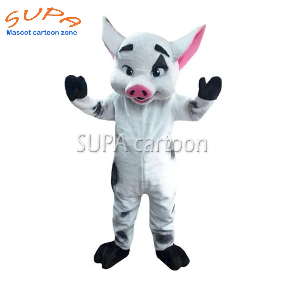 Novely designed white the Moana's Pet Pua Pig mascot costume adult walking props costumes doll for stage activities performance
Novely designed white the Moana's Pet Pua Pig mascot costume adult walking props costumes doll for stage activities performance