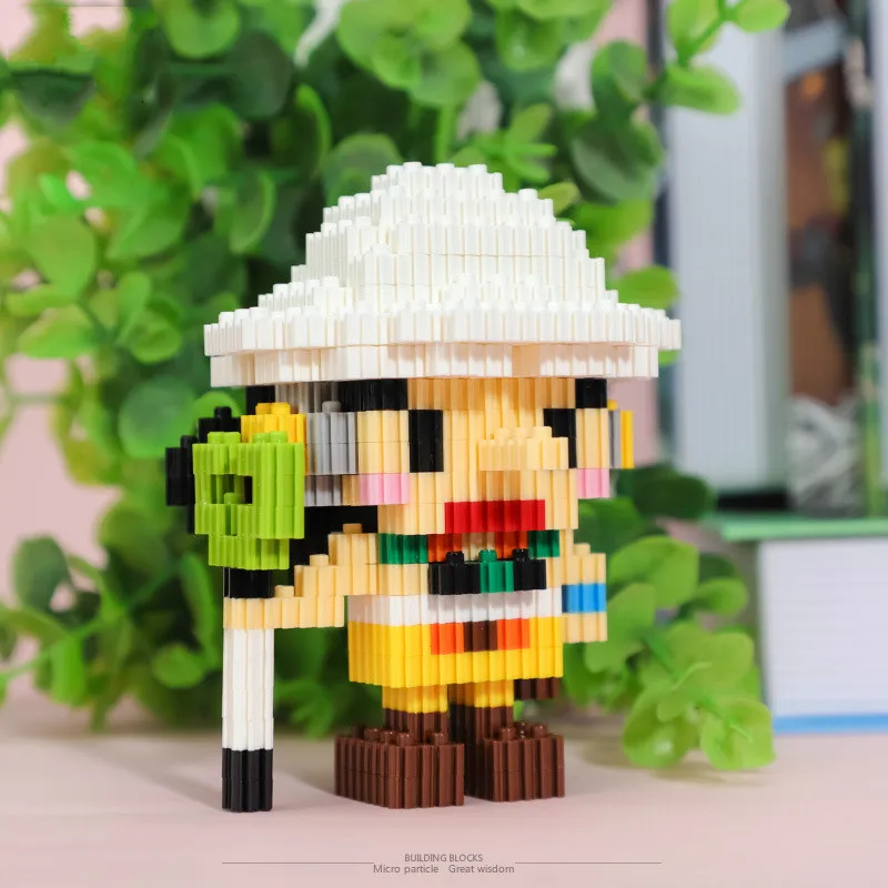 One Piece Small Building Block Assemble Monkey D. Luffy Roronoa Zoro Nami Kids Educational Toys for Children Game Micro Block
One Piece Small Building Block Assemble Monkey D. Luffy Roronoa Zoro Nami Kids Educational Toys for Children Game Micro Block