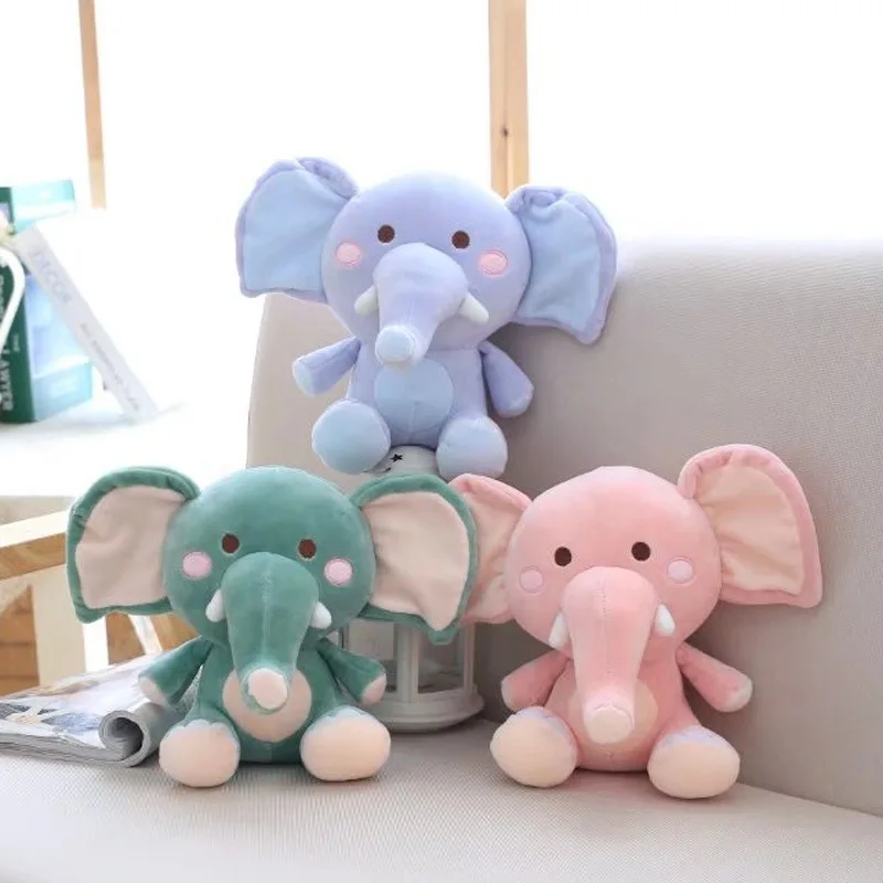 Soft Elephant Doll Pink Blue Green Elephant Cute Stuffed Animal Plush Toy Home Decor Early Education For Birthday Child Gifts
Soft Elephant Doll Pink Blue Green Elephant Cute Stuffed Animal Plush Toy Home Decor Early Education For Birthday Child Gifts