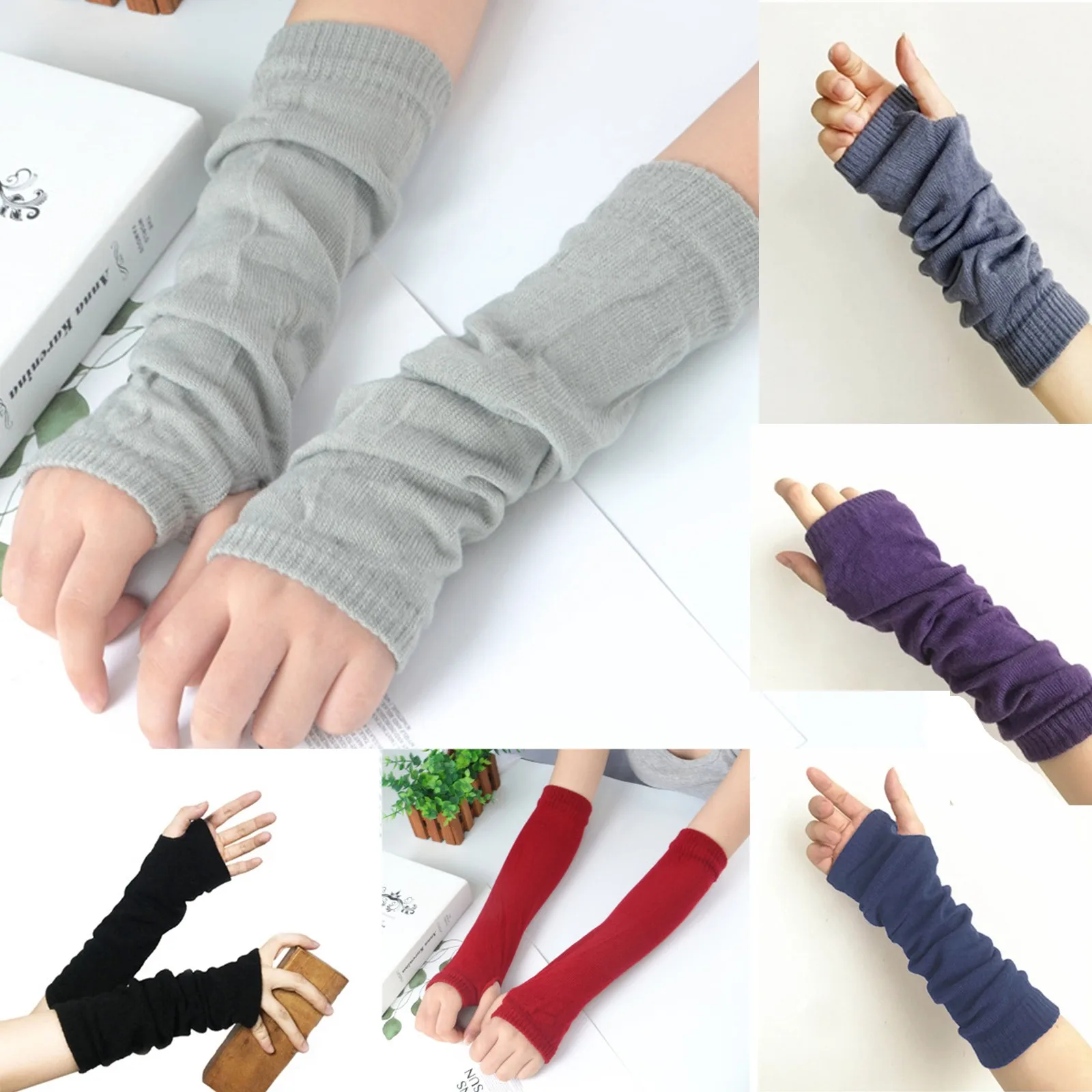 2020 Fashion Women Girls Long Arm Fingerless Gloves Female Autumn Spring Solid Riding Gloves Cheap
2020 Fashion Women Girls Long Arm Fingerless Gloves Female Autumn Spring Solid Riding Gloves Cheap