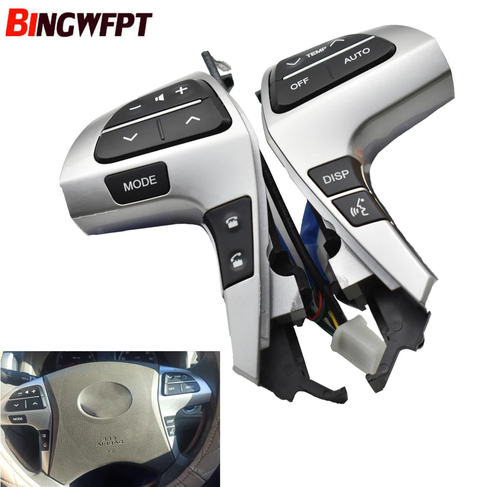 Кнопка управления аудиосистемой на рулевом колесе для TOYOTA HILUX VIGO COROLLA CAMRY HIGHLANDER INNOVA
Кнопка управления аудиосистемой на рулевом колесе для TOYOTA HILUX VIGO COROLLA CAMRY HIGHLANDER INNOVA