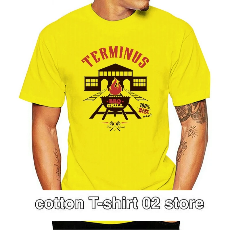 2021 de moda 100% de algodón o-Cuello camiseta caminar muerto-terminal de la parrilla de barbacoa (variante)
2021 de moda 100% de algodón o-Cuello camiseta caminar muerto-terminal de la parrilla de barbacoa (variante)