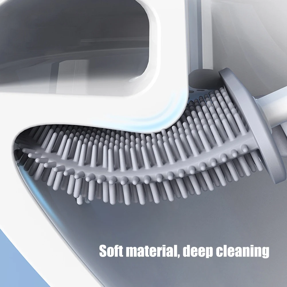 Newly Toilet Brush Bathroom Brush Sturdy Toilet Bowl Cleaning Brush Soft Silicone Bristle for Bathroom S66
Newly Toilet Brush Bathroom Brush Sturdy Toilet Bowl Cleaning Brush Soft Silicone Bristle for Bathroom S66