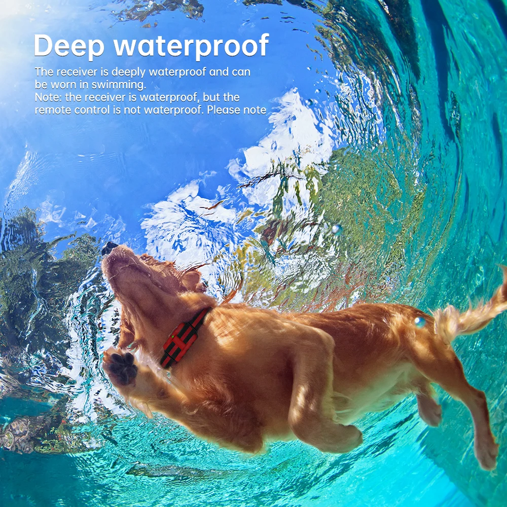 Waterproof Dog Training Collar Pet 500m Remote Control Rechargeable Shock sound Vibration Anti-Bark for All Size dog 
Waterproof Dog Training Collar Pet 500m Remote Control Rechargeable Shock sound Vibration Anti-Bark for All Size dog