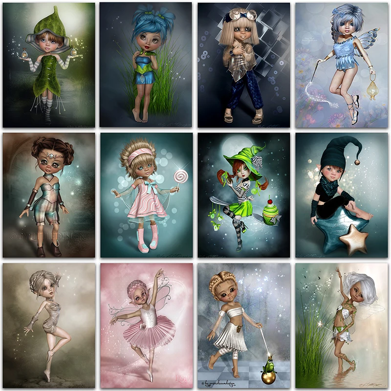 5D DIY Diamond Painting kit girl anime Princess Elves Angel Full Square&Round Diamond mosaic embroidery Cross stitch home decor
5D DIY Diamond Painting kit girl anime Princess Elves Angel Full Square&Round Diamond mosaic embroidery Cross stitch home decor