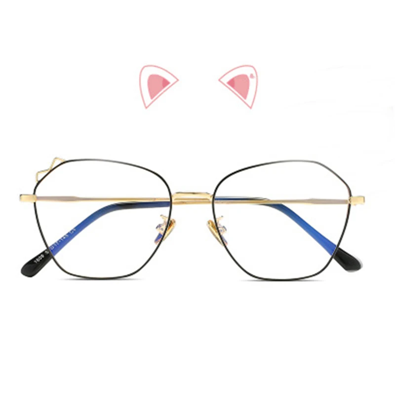 IVSTA Anti Blue Rays Gaming Glasses Women Cute Cat Eye Cats Ear Design Metal Optical Frame Rose Gold Ladies Girls Fashion Myopia
IVSTA Anti Blue Rays Gaming Glasses Women Cute Cat Eye Cats Ear Design Metal Optical Frame Rose Gold Ladies Girls Fashion Myopia