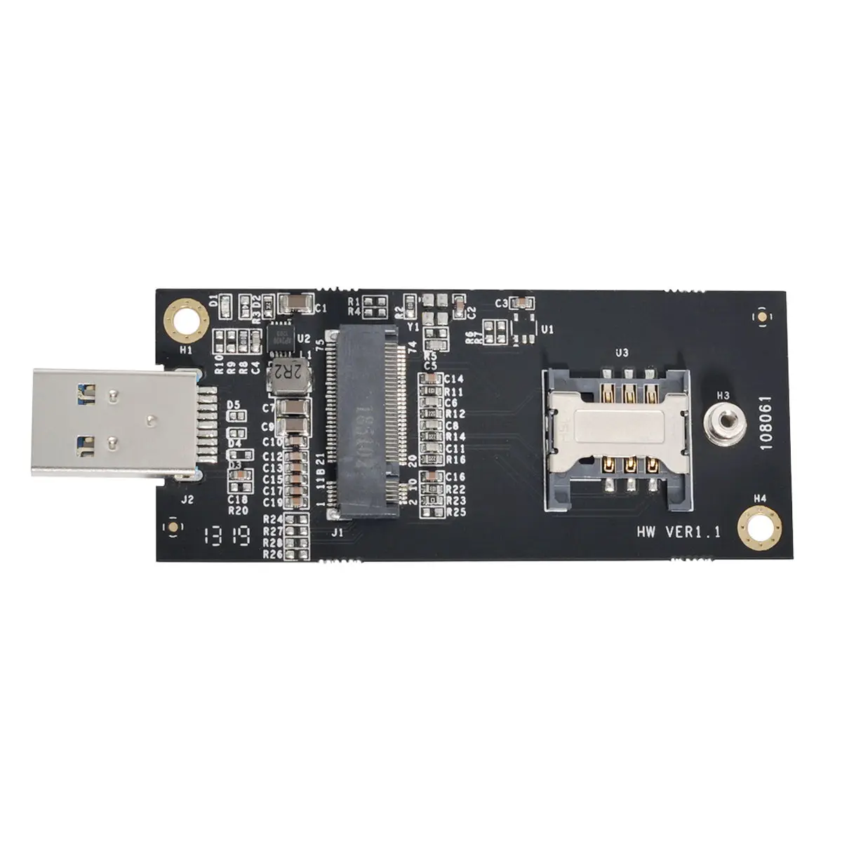 CY NGFF M.2 B-key to USB 3.0 Adapter Wireless With SIM card Slot for WWAN LTE 4G Module
CY NGFF M.2 B-key to USB 3.0 Adapter Wireless With SIM card Slot for WWAN LTE 4G Module